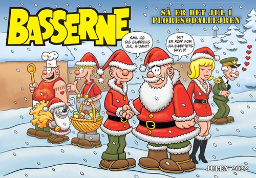 Cover for Basserne, Julehæfte 2022 (Hæftet bog) (2022)