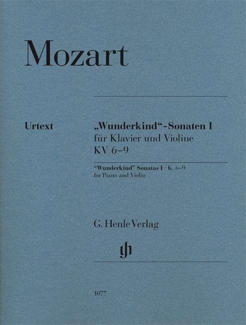 Cover for Mozart · Wunderkind-Sonat.,Kl+Vl.1.HN1077 (Book)