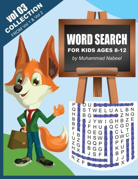 Cover for Muhammad Nabeel · Word Search for Kids Ages 8-12 - Vol 3 - Collection (Taschenbuch) (2020)