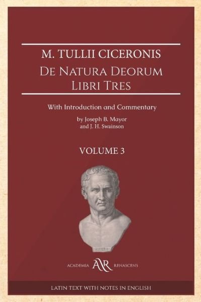 Cover for Marcus Tullius Cicero · M. Tullii Ciceronis De natura deorum libri tres (Pocketbok) (2020)