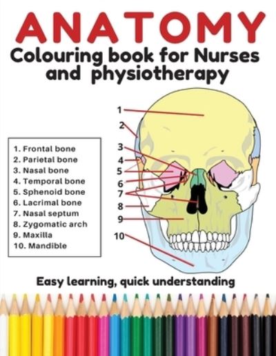 Cover for Susan James · Anatomy colouring for Nurses (Paperback Book) (2020)