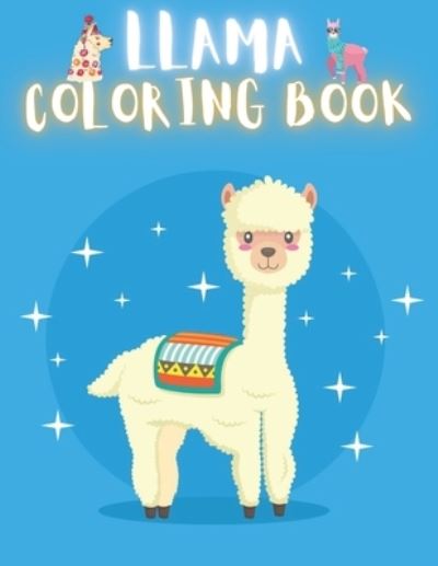 Cover for To The Point · Llama Coloring Book (Paperback Bog) (2020)