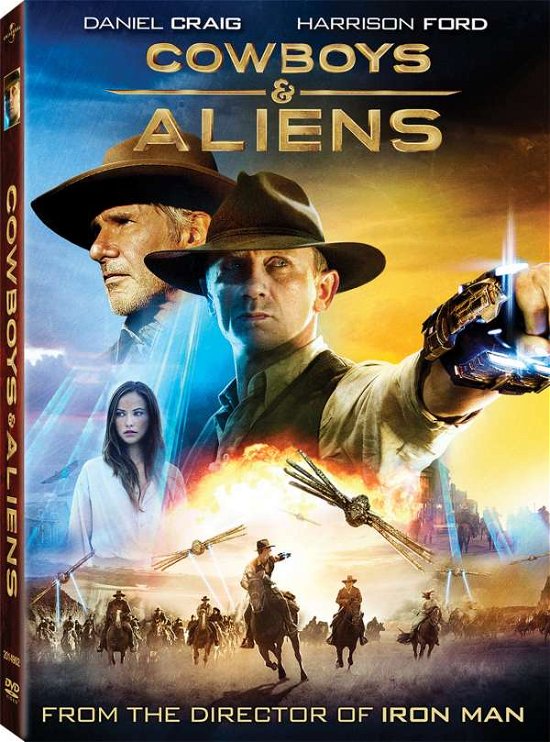 Cover for Cowboys &amp; Aliens (DVD) (2011)