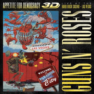 Cover for Guns N Roses · Appetite for Democracy 3d: Live at the Hard Rock (Blu-Ray) (2014)