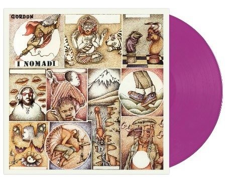 Cover for I Nomadi · Gordon (LP) [Coloured edition] (2019)