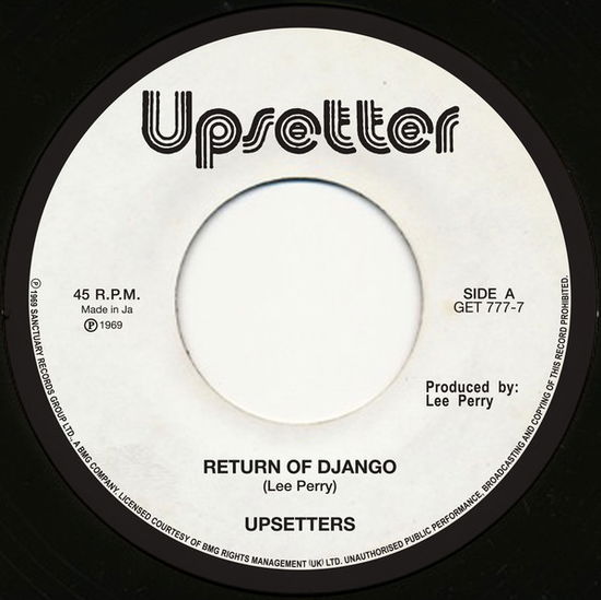 Cover for Upsetters · Return Of Django / Dollar In The Teeth (7&quot;) (2018)