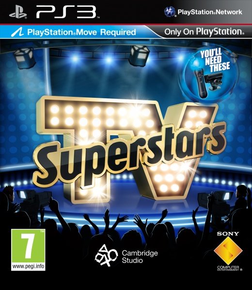 Cover for Spil-playstation 3 · TV Superstars Move Ed. Nord Ps3 (PS3)