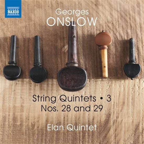 String Quintets 3 - Onslow / Elan Quintet - Música - NAXOS - 0747313388776 - 7 de diciembre de 2018