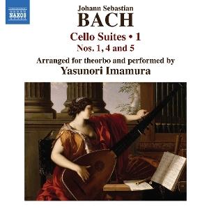 Cover for Yasunori Imamura · J.S. Bach: Cello Suites, Vol. 1 (Arr. For Theorbo) (CD) (2025)