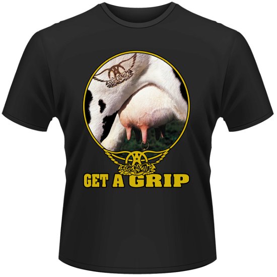 Cover for Aerosmith · Get a Grip (T-shirt) [size XXL] [Black edition] (2015)