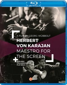 Cover for Bach,j.s. / Karajan,herbert Von · Herbert Von Karajan - Maestro for the Screen (Blu-ray) (2016)