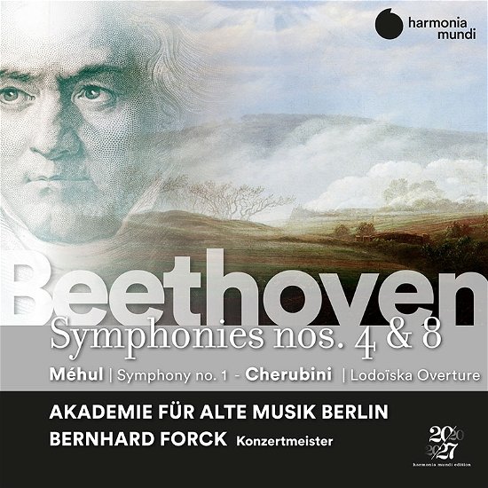 Cover for Akademie Fur Alte Musik Berlin / Bernhard Forck · Beethoven Symphonies Nos. 4 &amp; 8 (CD) (2022)
