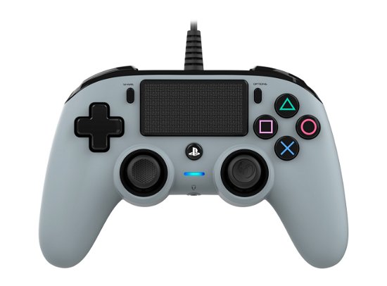 Cover for Playstation 4 · Nacon Wired Compact Controller [Grey] /Ps4 (SPEL) (2019)