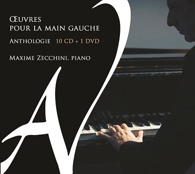 Cover for Maxime Zecchini · Anthologie Des Oeuvres Pour La Main (CD) (2022)