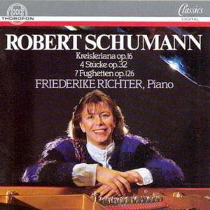 Kreisleriana - Schumann / Richte,friederike - Música - THOR - 4003913121776 - 1 de diciembre de 1992