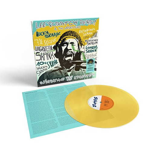 Cover for Lee &quot;Scratch&quot; Perry &amp; The Upsetters · Skanking w the Upsetter (LP) [RSD 2024 Yellow Vinyl edition] (2024)