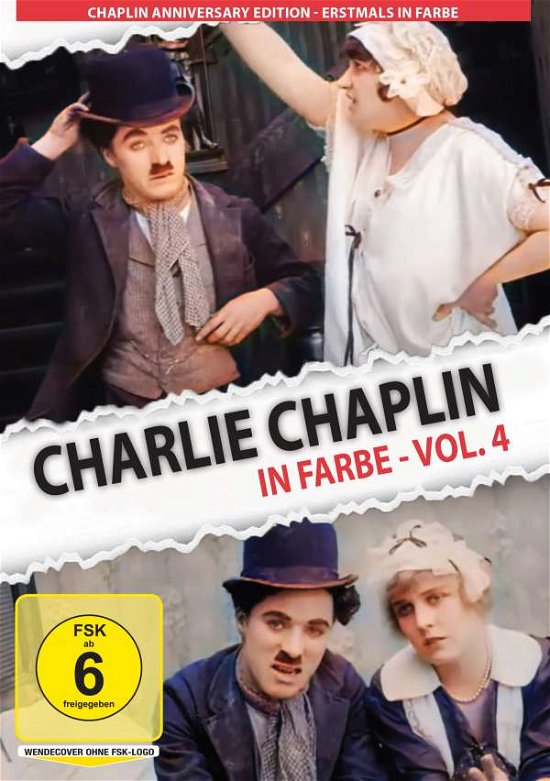 Cover for Charlie Chaplin · Charlie Chaplin In Farbe Vol.4 (DVD) (2023)