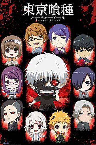 Tokyo Ghoul: Chibi Characters (Poster Maxi 61x91,5 Cm) - Tokyo Ghoul - Merchandise - Gb Eye - 5028486333776 - 