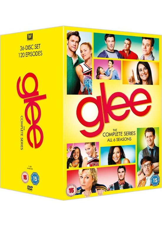 Cover for Glee Complete Series S16 · Glee Seasons 1 to 6 Complete Collection (DVD) (2015)