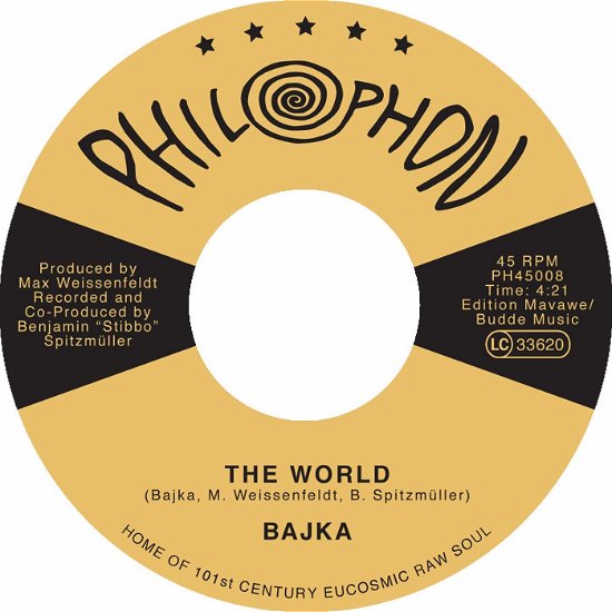 Cover for Bajka · World (7&quot;) (2016)