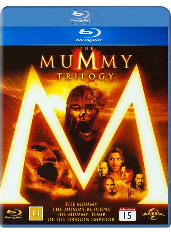 Cover for Mummy Trilogy (Blu-ray) (2012)