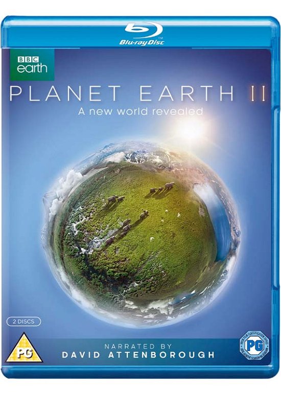 Cover for David Attenborough · Planet Earth 2 (Blu-ray) (2016)