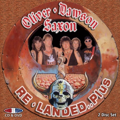 Cover for Saxon -Oliver / Dawson- · Re-Landed Plus (CD) (2019)