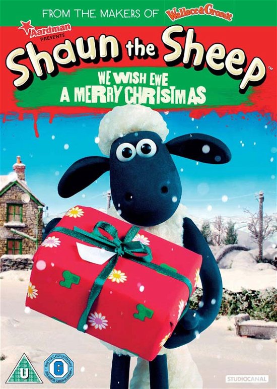 Shaun The Sheep - We Wish Ewe A Merry Christmas - Shaun Sheep  Wish Ewe Merry Xmas - Elokuva - Studio Canal (Optimum) - 5055201840776 - maanantai 30. heinäkuuta 2018