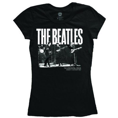 The Beatles Ladies T-Shirt: 1963 The Palladium - The Beatles - Merchandise - ROFF - 5055295393776 - 30. juni 2016
