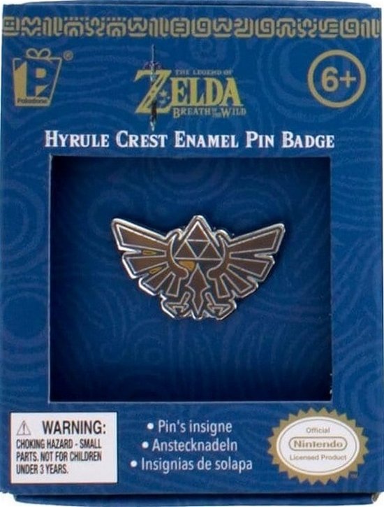 The Legend of Zelda Hyrule Crest Pin Badge - The Legend of Zelda - Merchandise - PALADONE - 5055964716776 - 