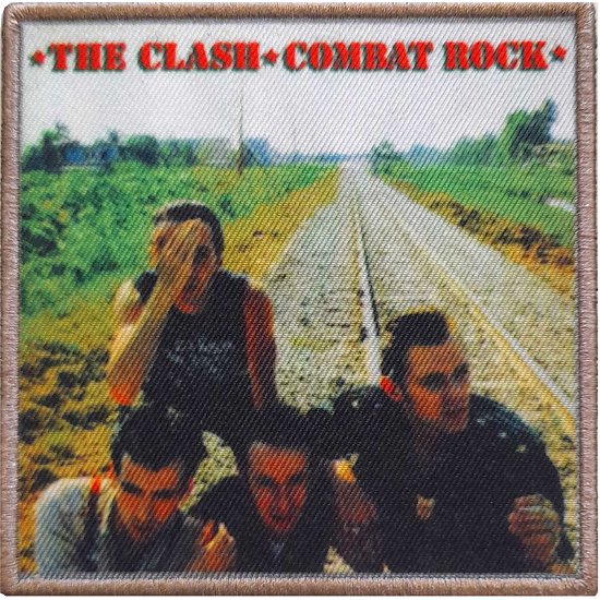 The Clash Standard Printed Patch: Combat Rock - Clash - The - Koopwaar -  - 5056561040776 - 