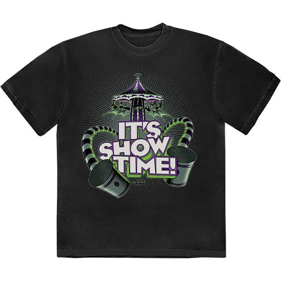 Cover for Beetlejuice · Beetlejuice Unisex T-Shirt: It's Showtime Carousel (T-shirt) [size S]