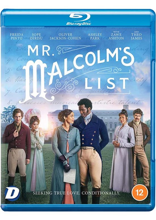 Cover for Mr Malcolms List Bluray · Mr Malcolms List (Blu-ray) (2022)