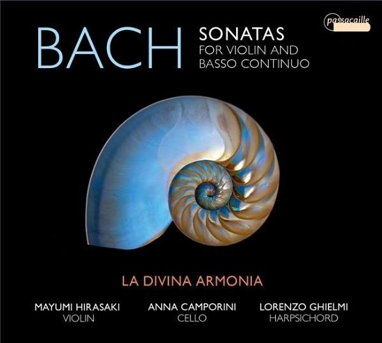 Cover for La Divina Armonia · Js Bach: Sonatas For Violin &amp; Basso Continuo (CD) (2020)