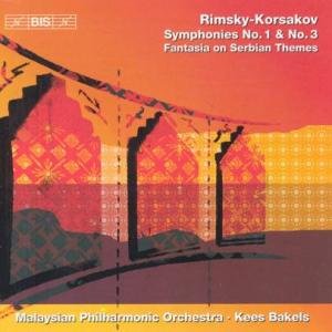 Cover for Rimsky-korsakov / Bakels / Malaysian Po · Symphonies (CD) (2005)