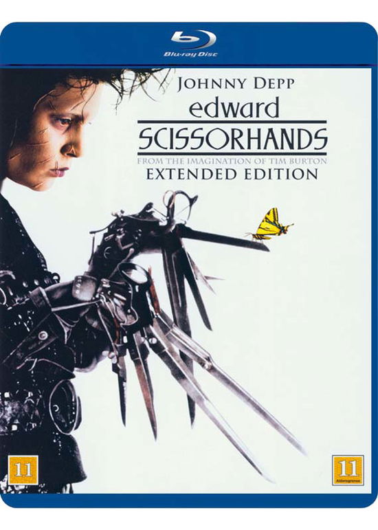 Cover for Johnny Depp · Edward Scissorhands (Blu-Ray) [Extended edition] (2013)