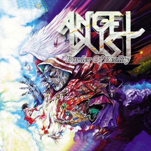 Cover for Angel Dust · Border Of Reality (LP) [Coloured edition] (2025)