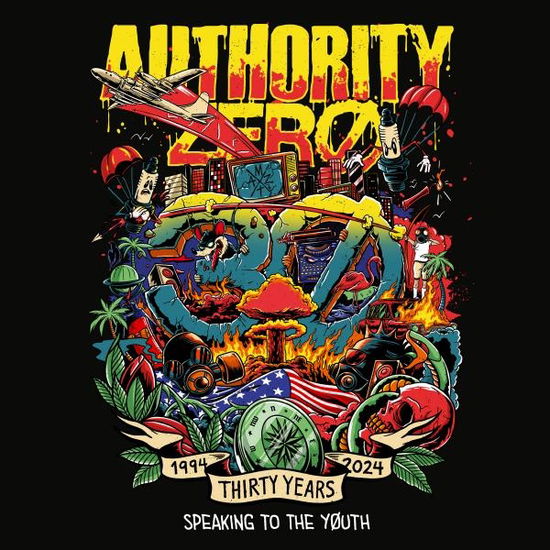 Cover for Authority Zero · 30 Years - Speaking To The Youth (Col. Vinyl) (LP) (2024)