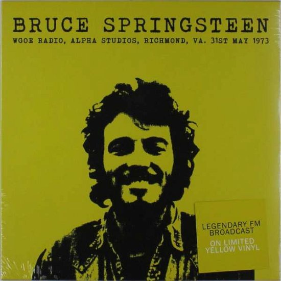 Cover for Bruce Springsteen · Wgoe Radio, Alpha Studios 1973 (Fm) (LP) (2018)