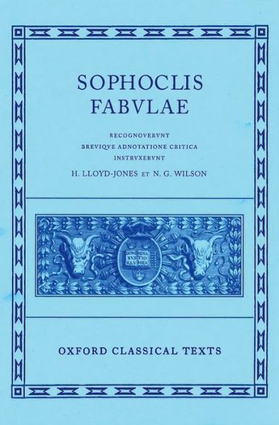 Cover for Sophocles · Sophocles Fabulae - Oxford Classical Texts (Hardcover Book) [2 Revised edition] (1990)