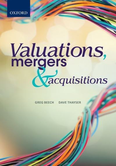 Cover for Greg Beech · Valuations, Mergers and Acquisitions (Paperback Book) (2015)