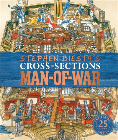 Cover for Richard Platt · Stephen Biesty's Cross-Sections Man-of-War (Hardcover Book) (2019)