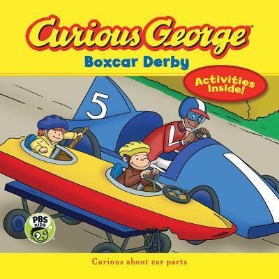 Cover for H. A. Rey · Curious George Boxcar Derby (CGTV 8x8) - Curious George (Paperback Bog) (2016)