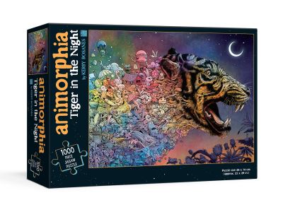 Cover for Kerby Rosanes · Animorphia Tiger in the Night Puzzle (GAME) (2020)