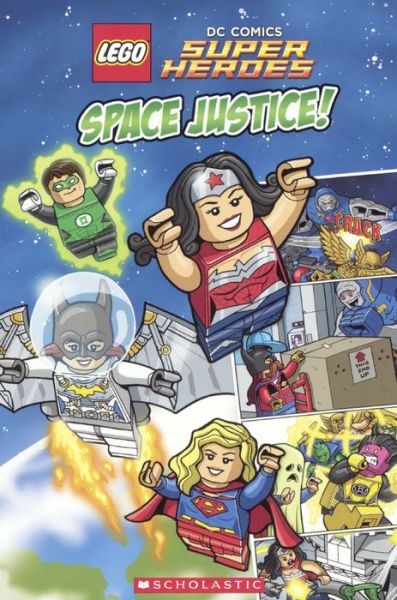 Cover for Inc. Scholastic · Lego Dc Super Heroes: Space Justice! (Bound for Schools &amp; Libraries) (Paperback Book) (2015)