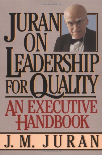 Cover for J. M. Juran · Juran on Leadership for Quality (Paperback Book) (1989)