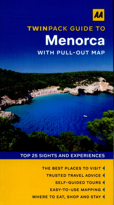 Cover for Aa · Twinpack Guide to Menorca: With pull-out map (Sewn Spine Book) (2015)