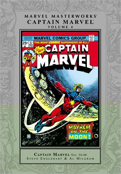 Cover for Marvel Comics · Marvel Masterworks: Captain Marvel Vol. 4 (Hardcover bog) (2012)