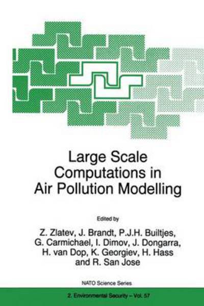 Cover for Large Scale Computations in Air Pollution Modelling (NATO Science Partnership Sub-Series: 2:) (Hardcover Book) (1999)