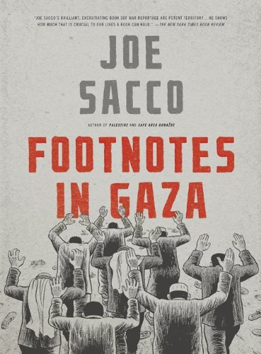 Cover for Joe Sacco · Footnotes in Gaza (Taschenbuch) (2010)